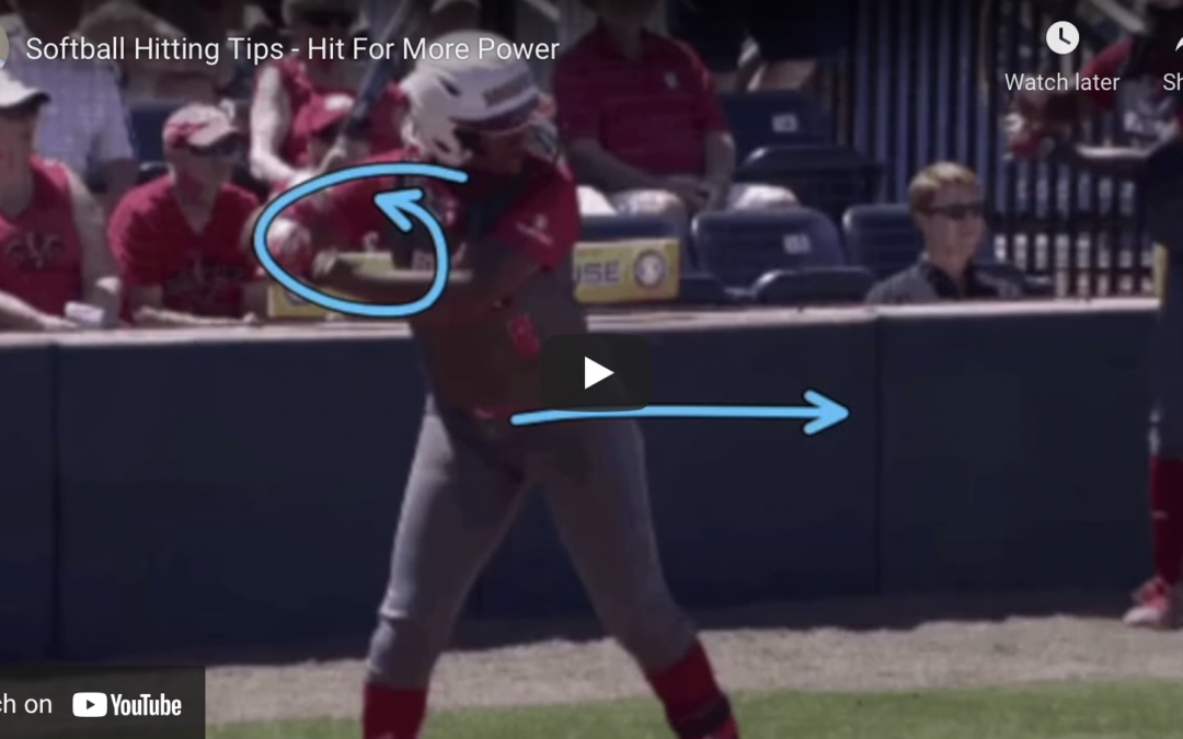 Softball Hitting Tips – Hit For More Power